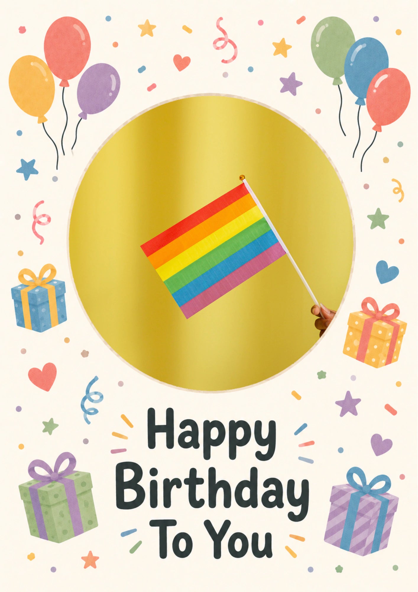 Birthdays - Personalised Card