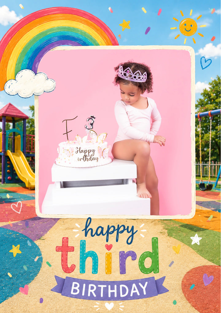 Birthdays - Personalised Card