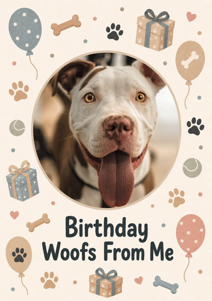 Birthdays - Personalised Card