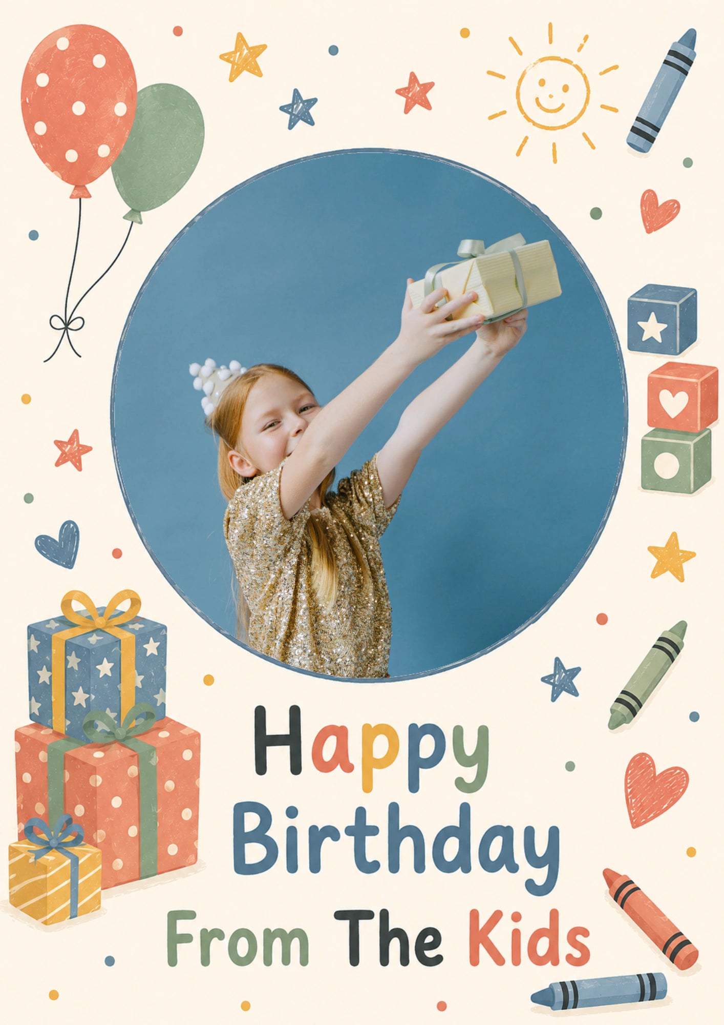 Birthdays - Personalised Card