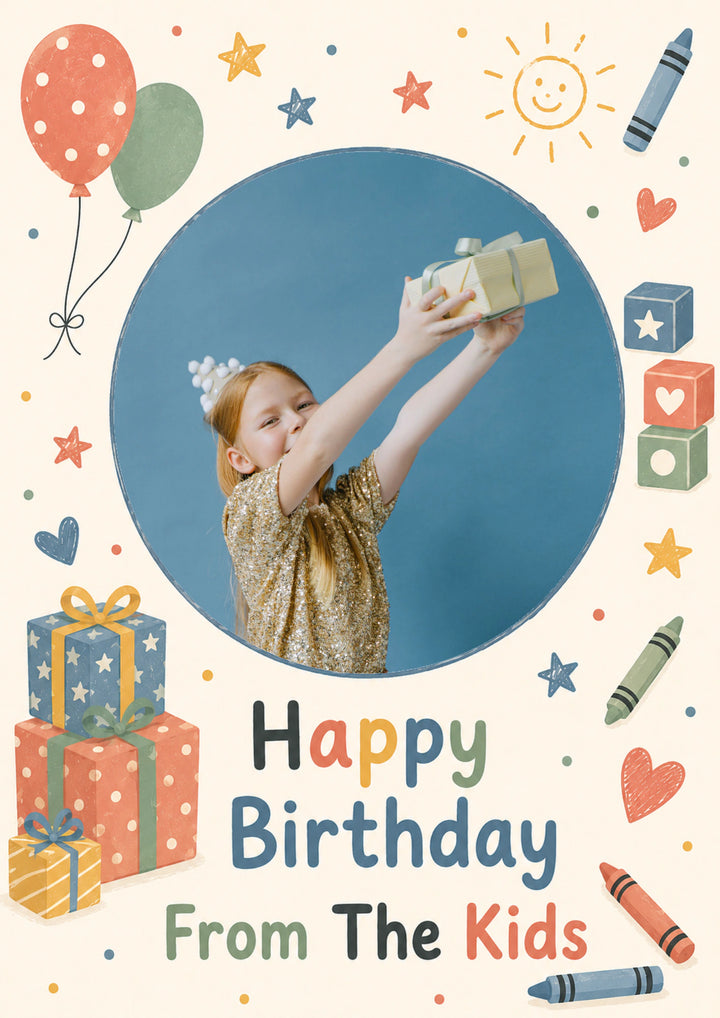 Birthdays - Personalised Card