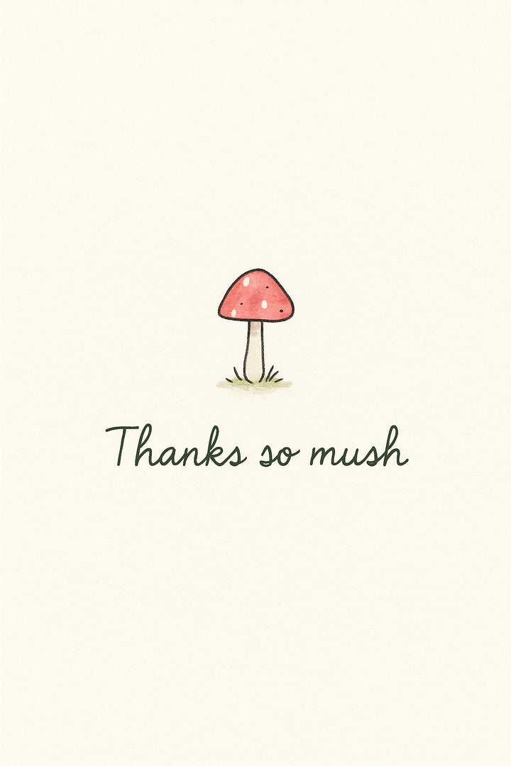 Thank You Personalised Card