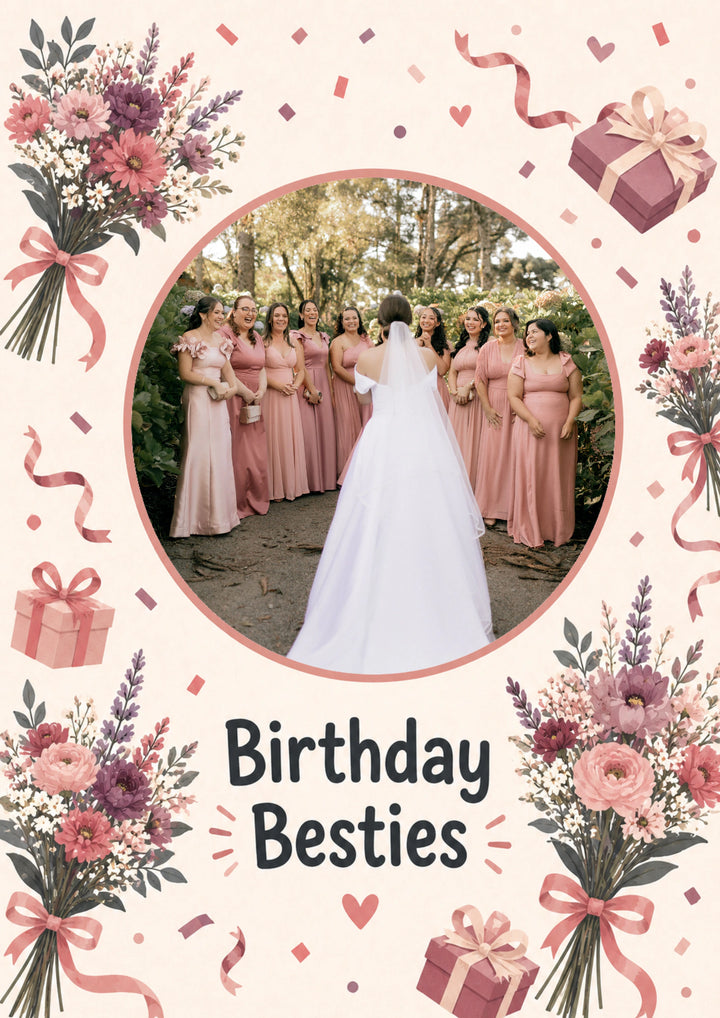 Birthdays - Personalised Card