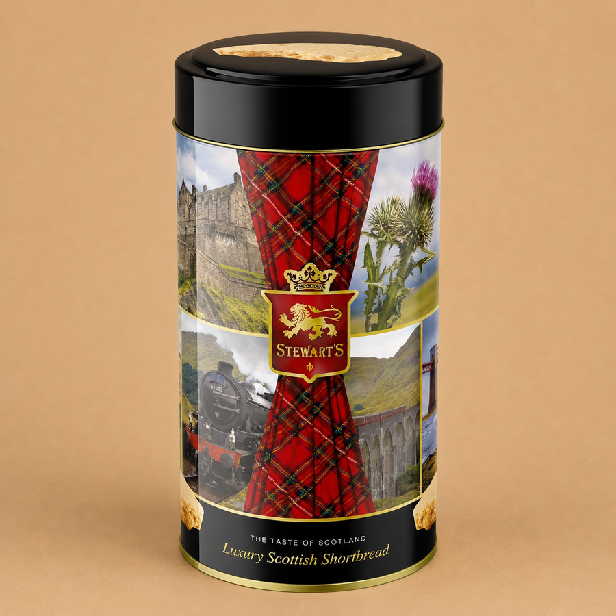 Stewart’s Tartan Shortbread 150g Gift Tin