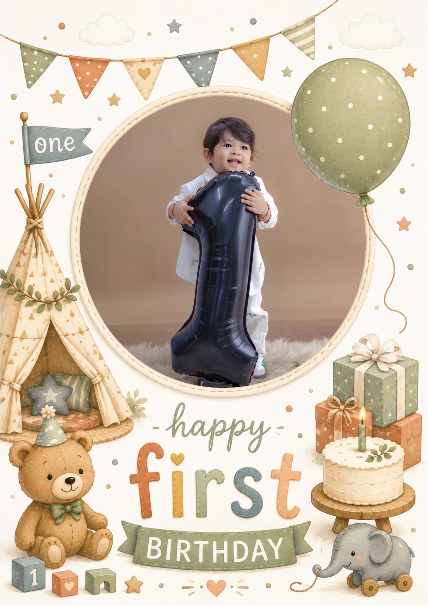 Birthdays - Personalised Card