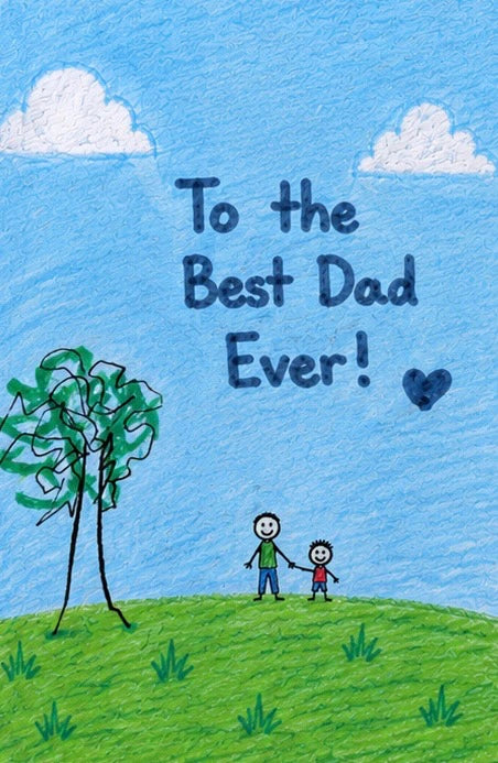 Father's Day Personalised Card