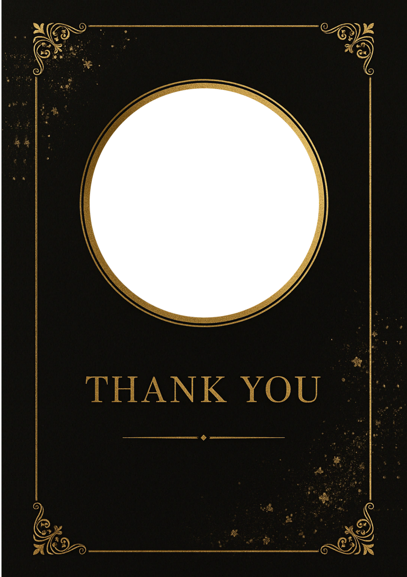 Thank You Personalised Card