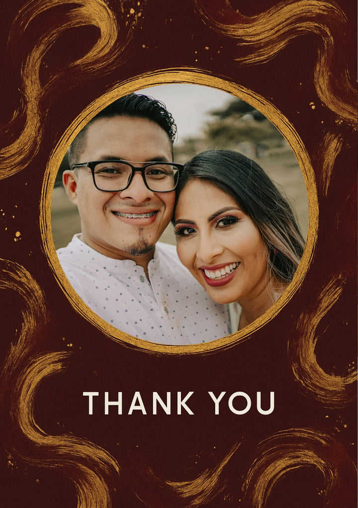 Thank You Personalised Card