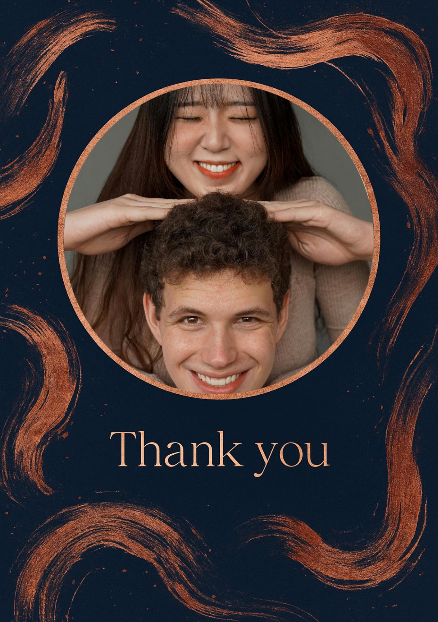 Thank You Personalised Card