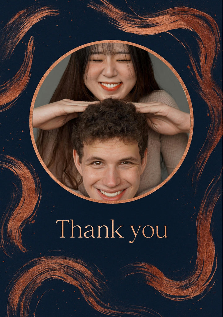 Thank You Personalised Card