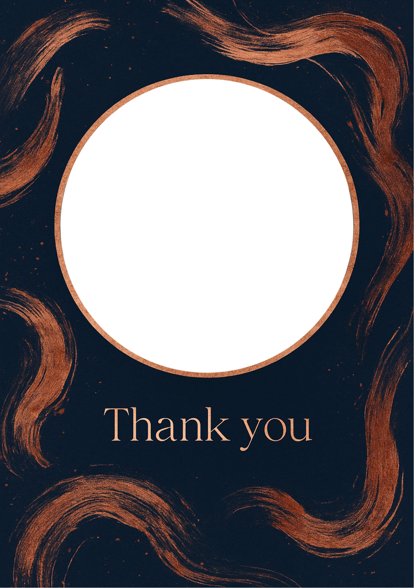 Thank You Personalised Card