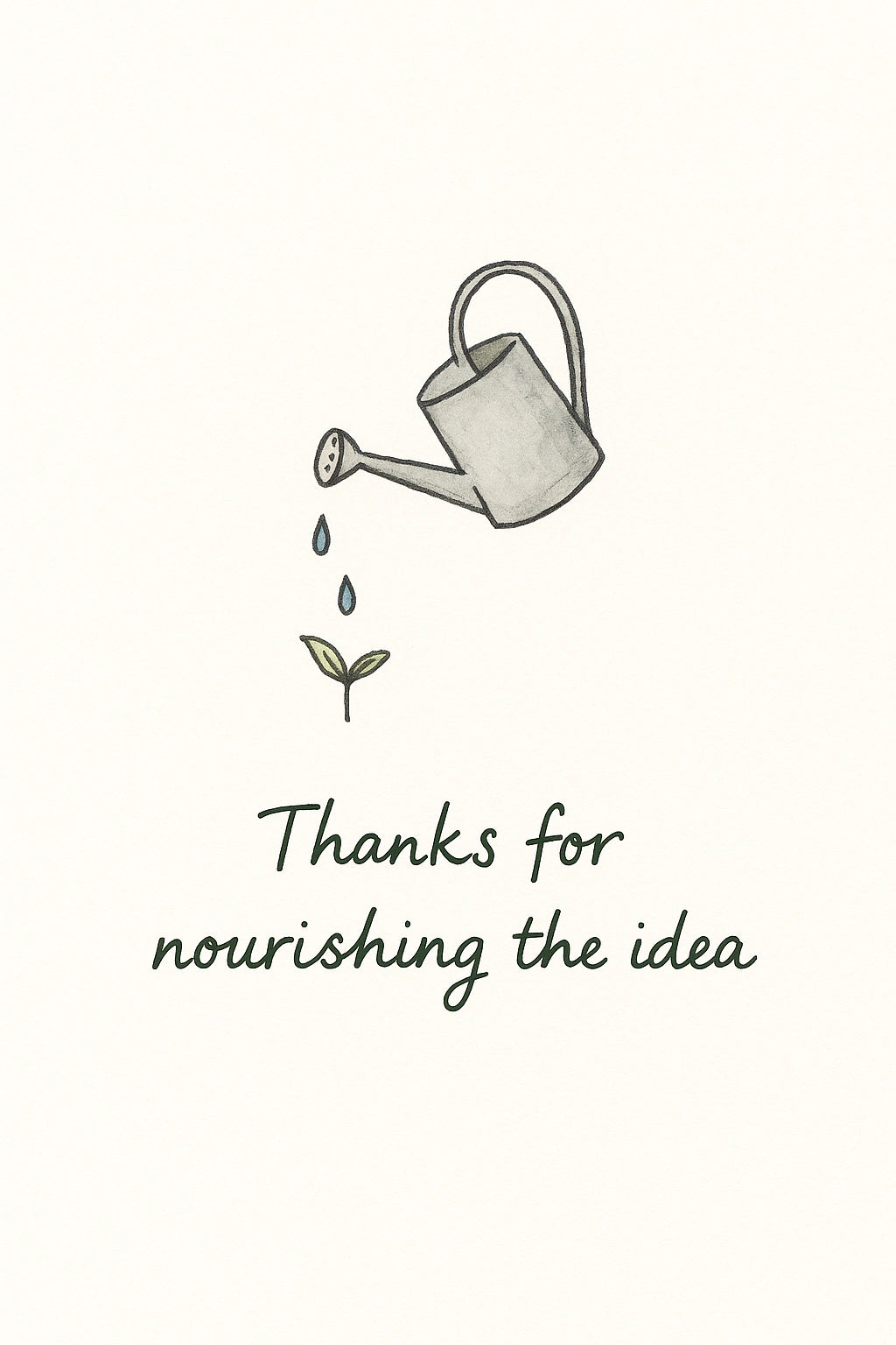 Thank You Personalised Card