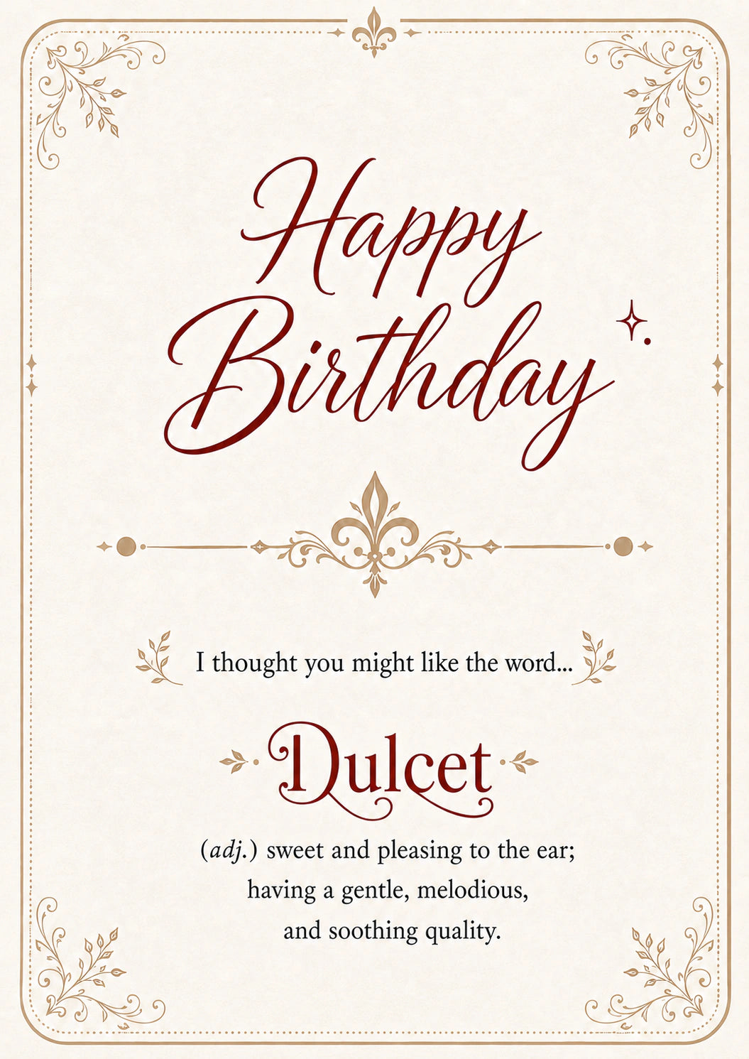 Make A Wish - Custom Card