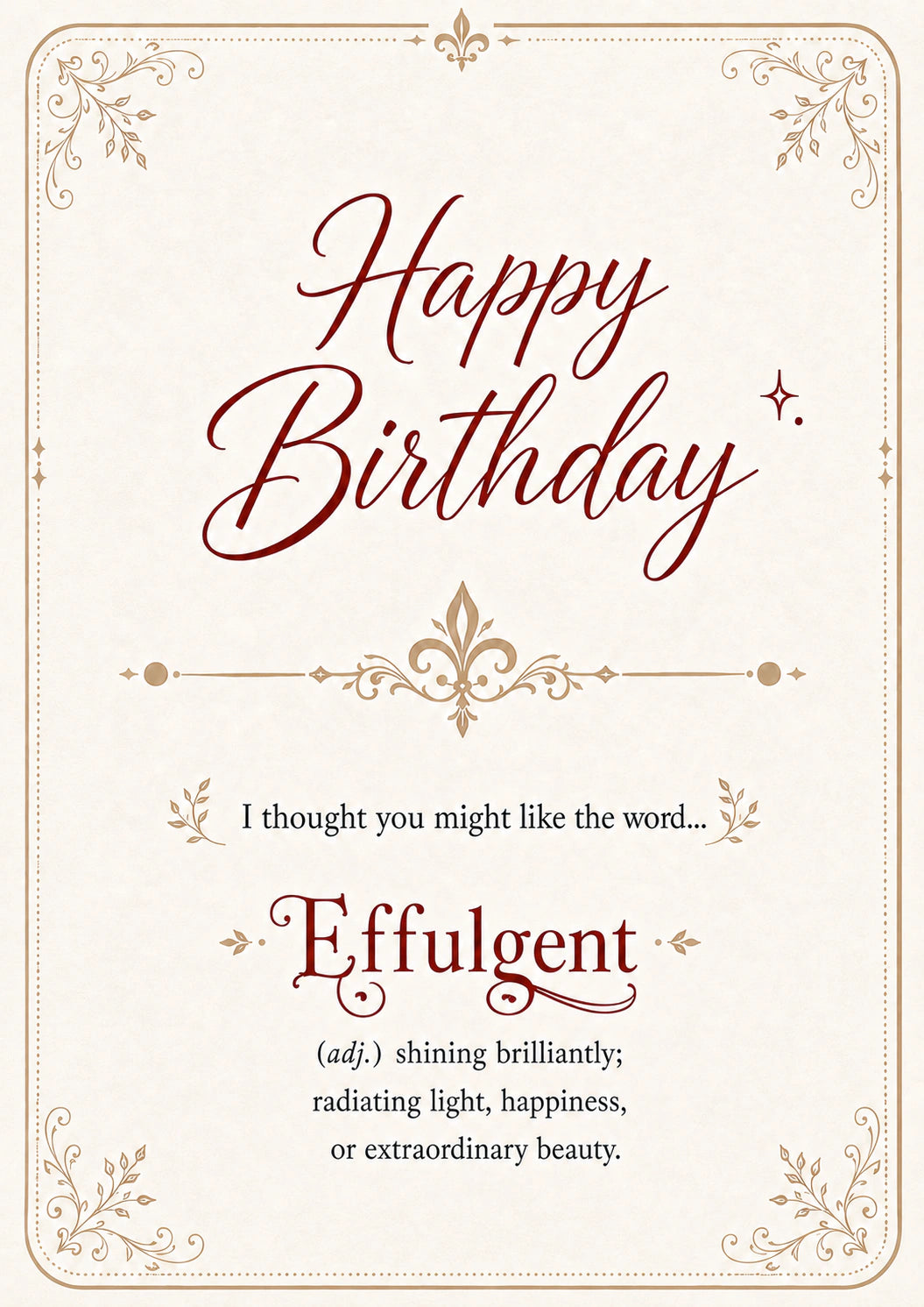 Age Like Fine - Custom Card
