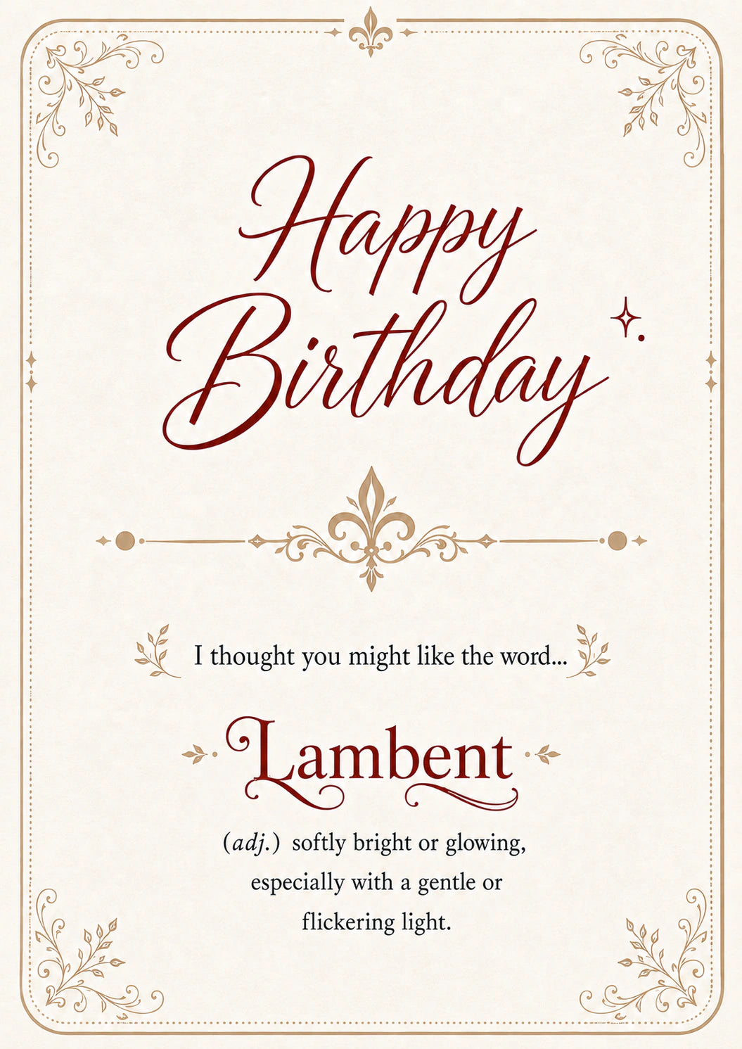 Celebrate Every Moment - Custom Card
